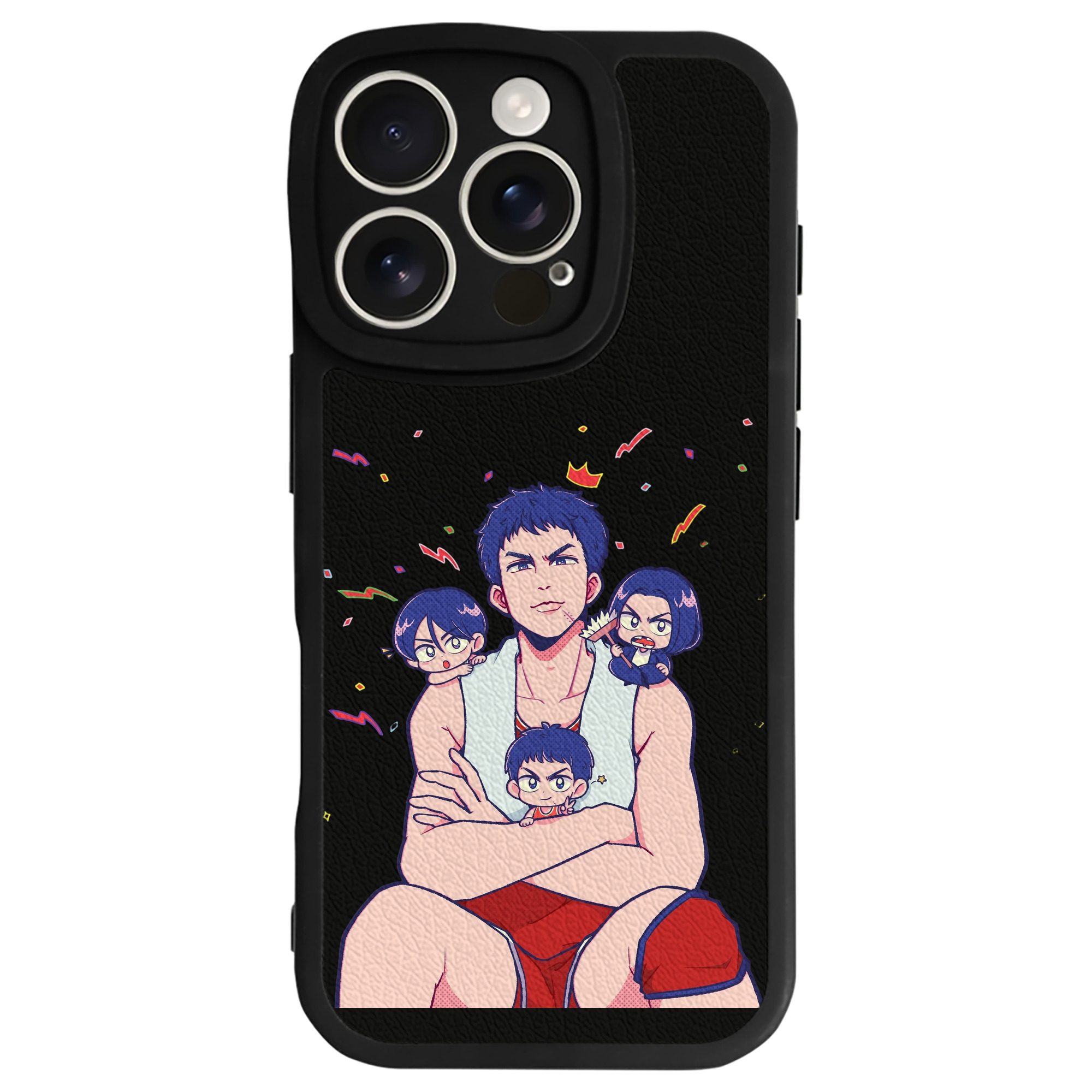 （画像用） SLAM DUNK／スラムダンク 【iPhone 16シリーズ対応】シリコンスマホケース（レザー調） 材質：シリコン